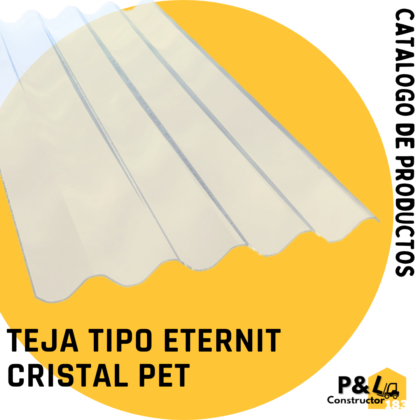 TEJA TIPO ETERNIT CRISTAL PET