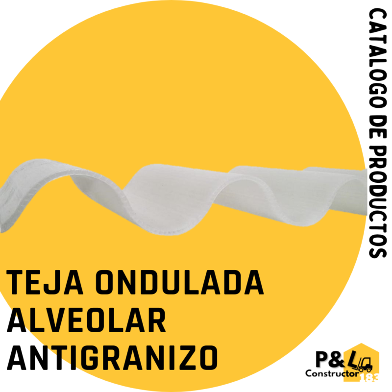 TEJA ONDULADA ALVEOLAR ANTIGRANIZO